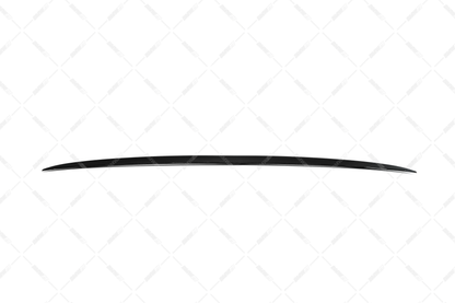 BMW F10, M-Look takaspoileri kiiltävän mustana