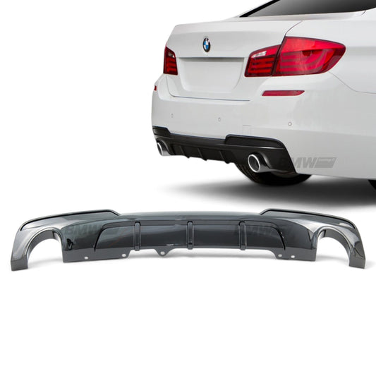 BMW F10 F11 Takadiffuusori Kiiltävä Musta, vm. 2009-2016