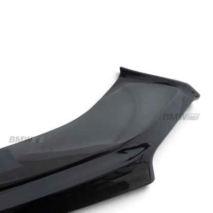BMW F20 F21 LCI, Kiiltävän musta M-performance v2 etupuskurin lippa