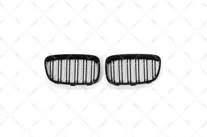 BMW F20 F21, kiiltävän mustat M-Look munuaiset