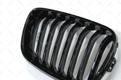 BMW F22 F23, Single grill kiiltävän mustat munuaiset