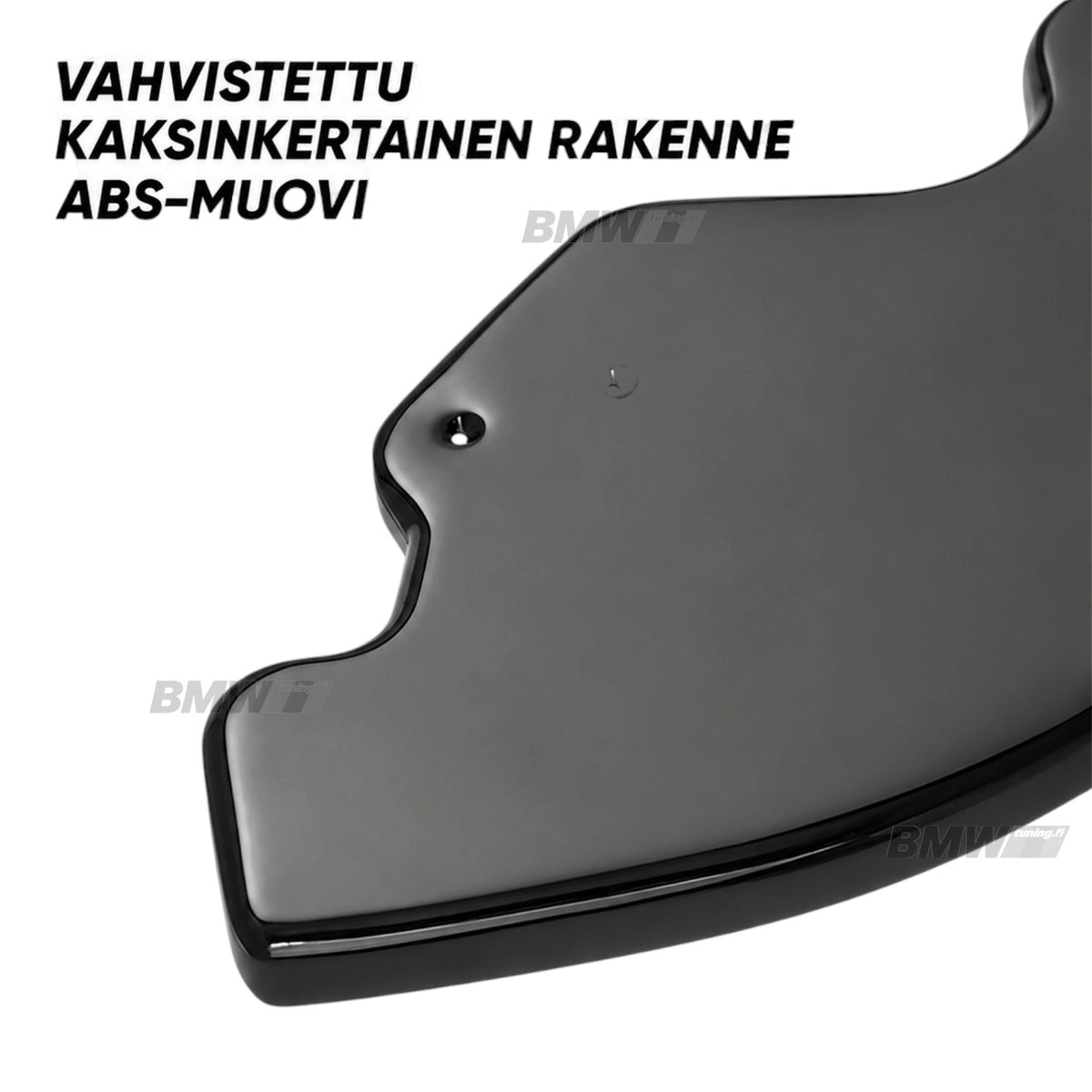 BMW F32 F33 F36, M-Performance etupuskurin lippa kiiltävän musta (Vahvistettu)