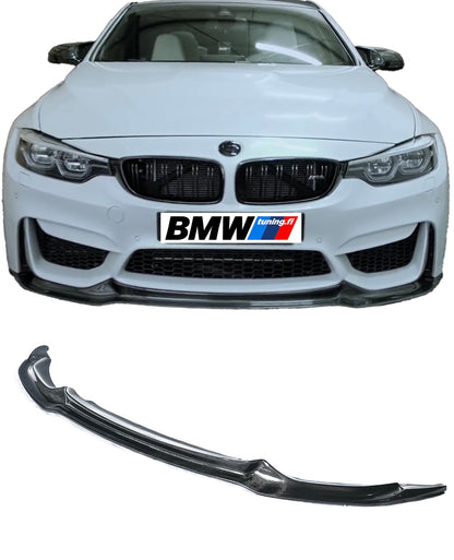 BMW F80 F82 F83 M3 M4, Etupuskurin lippa aito hiilikuitu