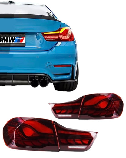 BMW F32 OLED takavalot