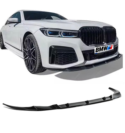 BMW 7-SARJA G11 G12 LCI, kiiltävän musta M Performance look etupuskurin lippa