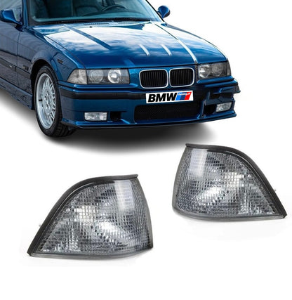 BMW E36 Coupe / Avoauto, tummat etuvilkut