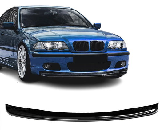Bmw E46 CLS look Etuspoileri kiiltävän musta M-sport puskuriin
