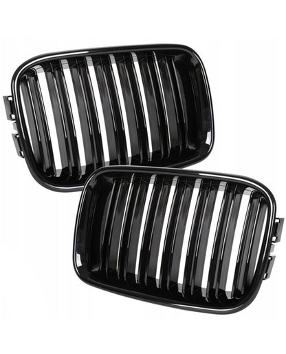 BMW E36 96-99 Kiiltävän musta M3-look munuaiset