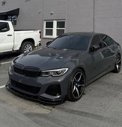 BMW G20 G21 19-22 Performance gloss black front lip