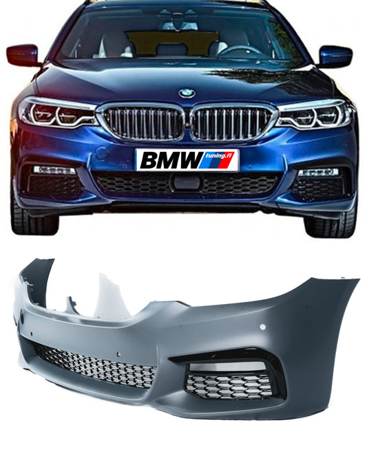 BMW G30/G31 M-sport look etupuskuri (PDC)