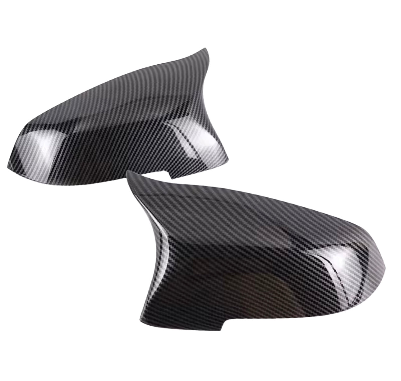 BMW F10 F11 F12 F13 F06 F01 F02 LCI, M5-Look hiilikuitu-look peilinkuoret