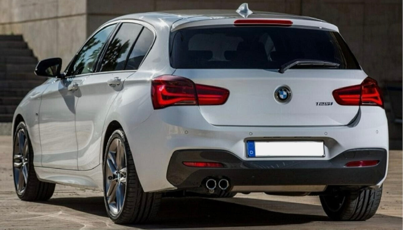 BMW F20 LCI 2015-2019, M-sport look takapuskuri, PDC