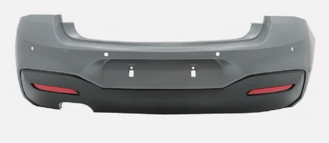 BMW F20 LCI 2015-2019, M-sport look takapuskuri, PDC