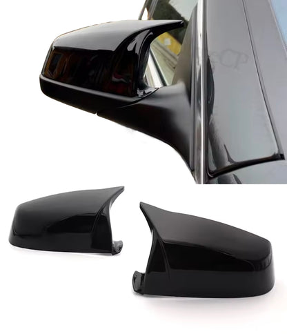 BMW E60 E61 F10 F11 LCI kiiltävän mustat M-look peilinkuoret