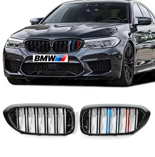 BMW G30 G31 , M-look kiiltävän mustat M-color munuaiset