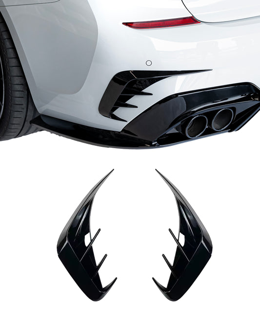 BMW G20 G21, takapuskurin huulispoileri kiiltävän musta