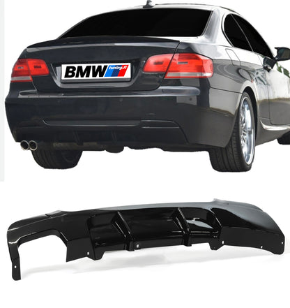 BMW E92 E93 05-13 M-Performance takapuskurin diffuusori kiiltävän musta
