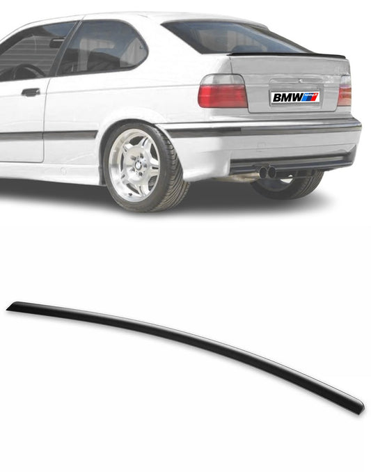 Bmw E36 compact, kiiltävän musta M3-look takaspoileri