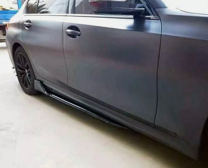 BMW G22 G23 G26 3D Sivuhelmojen Lisäosa Kiiltävän Musta