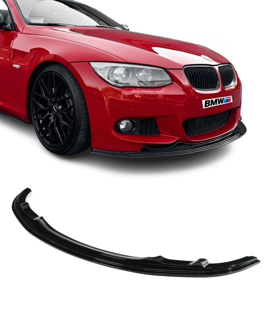 BMW E92 E93 09-13 LCI M-Sport etupuskurin hockhenheim kiiltävän musta etulippa