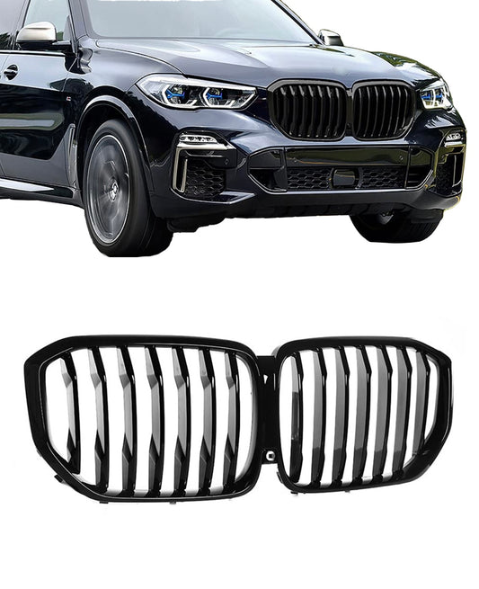 BMW G05 X5 kiiltävän mustat single munuaiset