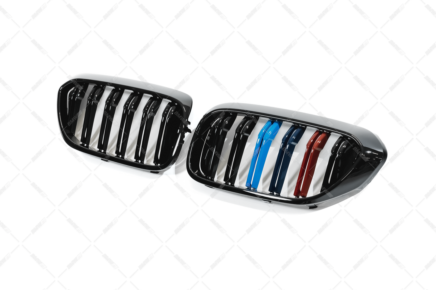 BMW G30 G31 , M-look kiiltävän mustat M-color munuaiset