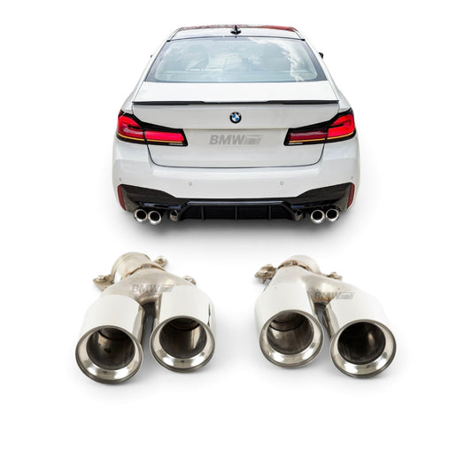 Bmw G30/G31 M5-look Kromiset Putkenpäät