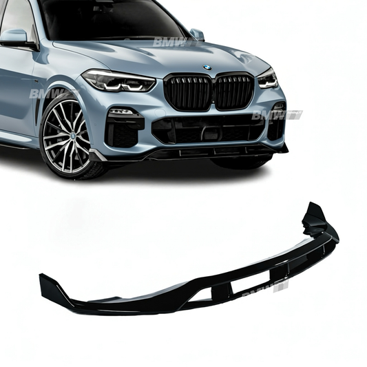 Bmw X5 G05 kiiltävän musta etuspoileri