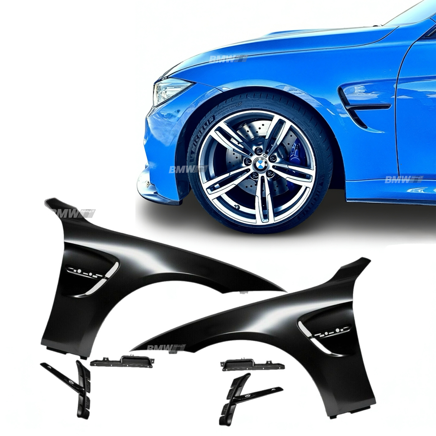 Bmw F30/F31 M3-look fenders