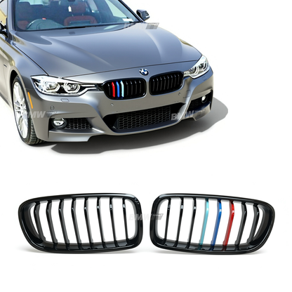 BMW F30 F31, kiiltävän mustat/M-color munuaiset