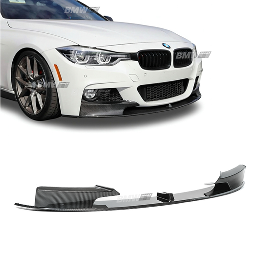 BMW F30 F31 M-performance front bumper cover carbon look