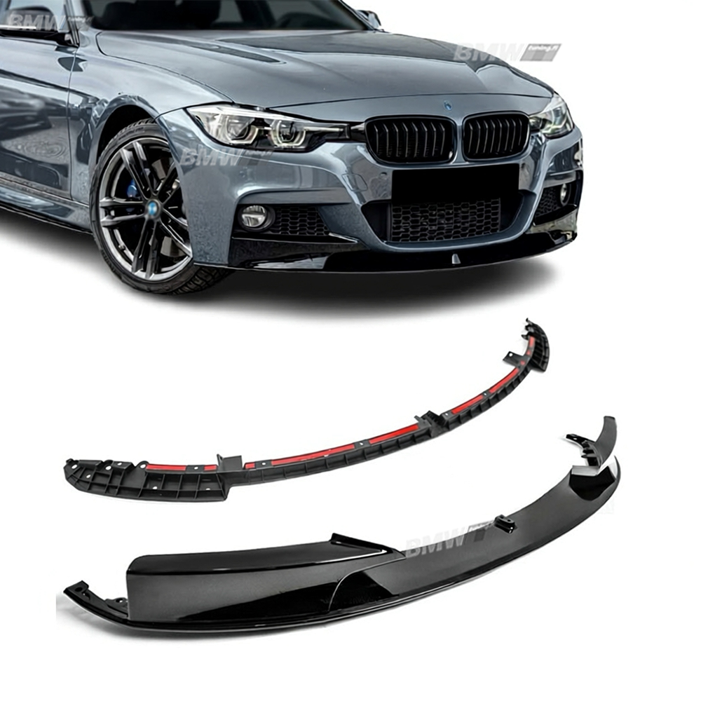 BMW F30/F31, Front bumper lip gloss black (Confirmed)