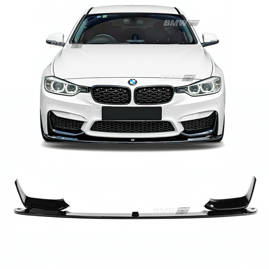 BMW F30/F31 M3-Look Front bumper front spoiler glossy black