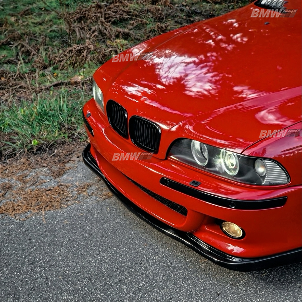 BMW E39 95-04 Kiiltävän musta etulippa M5 / M-Sport / M-look etupuskuriin