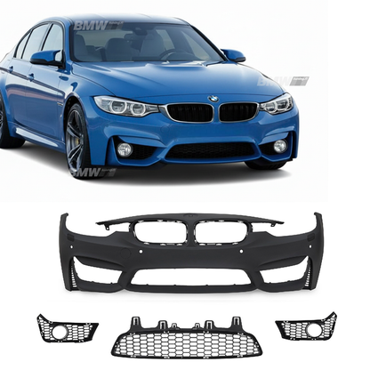 Bmw F30/F31 M3-Look front bumper PDC, SRA