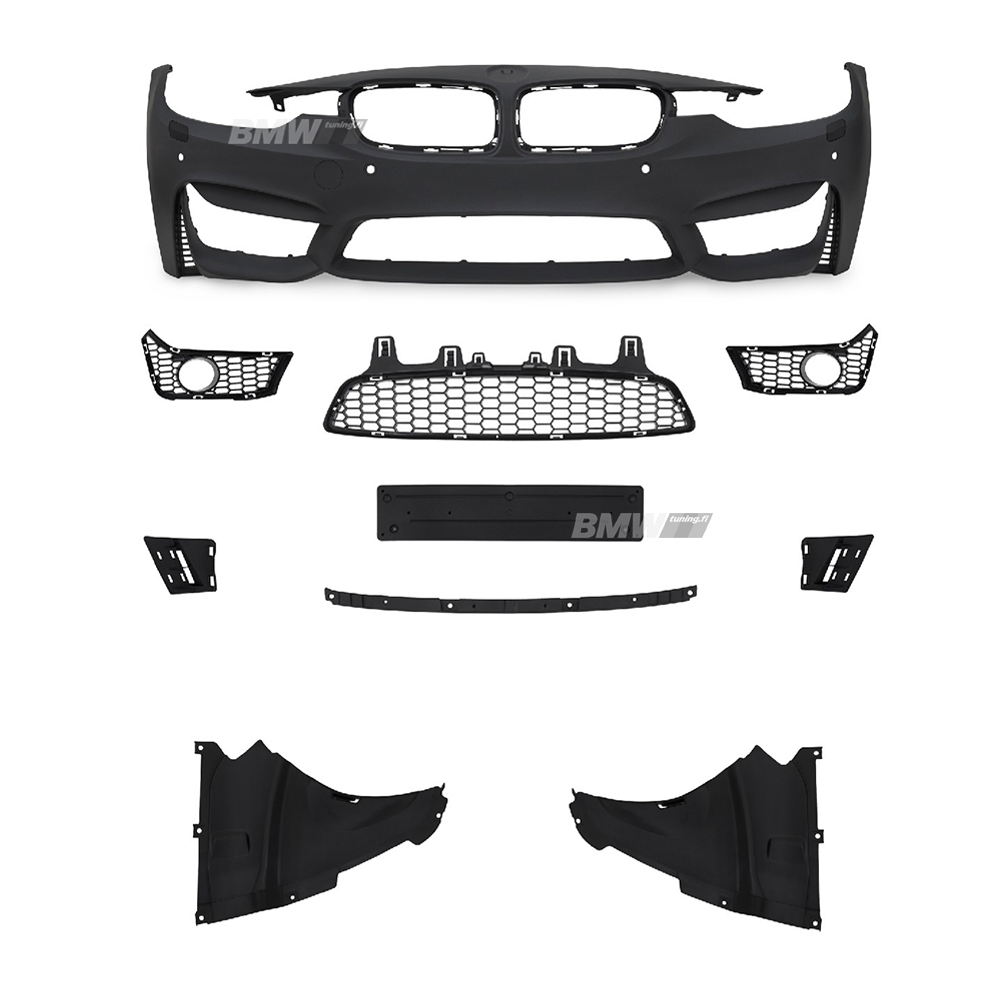 Bmw F30/F31 M3-Look front bumper PDC, SRA