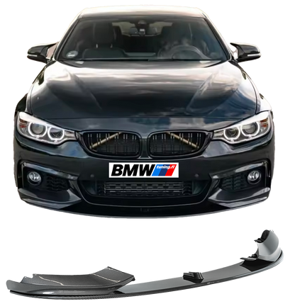 BMW F32 F33 F36 M-performance etupuskurin lippa carbon look
