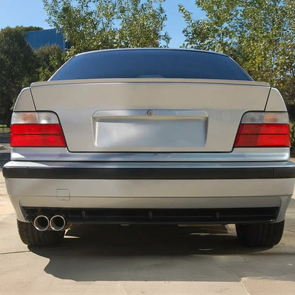 Bmw E36 Sedan coupe, matta musta M3-look takaspoileri