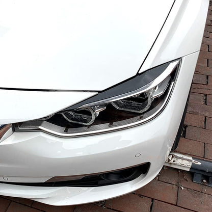 BMW F30 F31 11-19 Kiiltävän mustat valonluomet