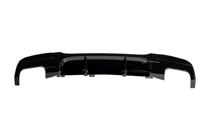 BMW E90 E91 05-11 M-Performance rear bumper diffuser glossy black