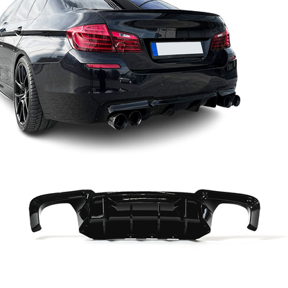 BMW F10 / F11, M-Performance Look diffusori kiiltävä musta