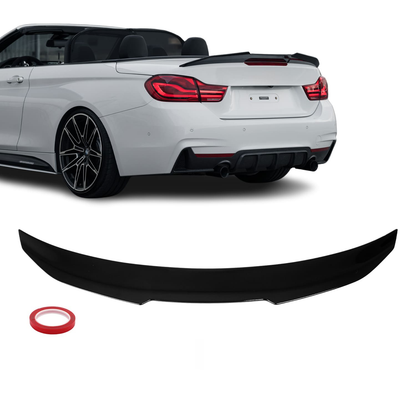 BMW F33/ F83 PSM-look takaspoileri kiiltävän musta