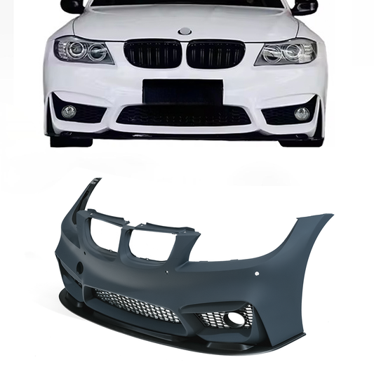 BMW E90 E91 LCI M4-Look etupuskuri. PDC
