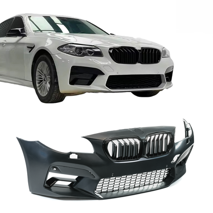 BMW F10 F11 , G30 LCI M5 look etupuskuri. PDC,SRA.