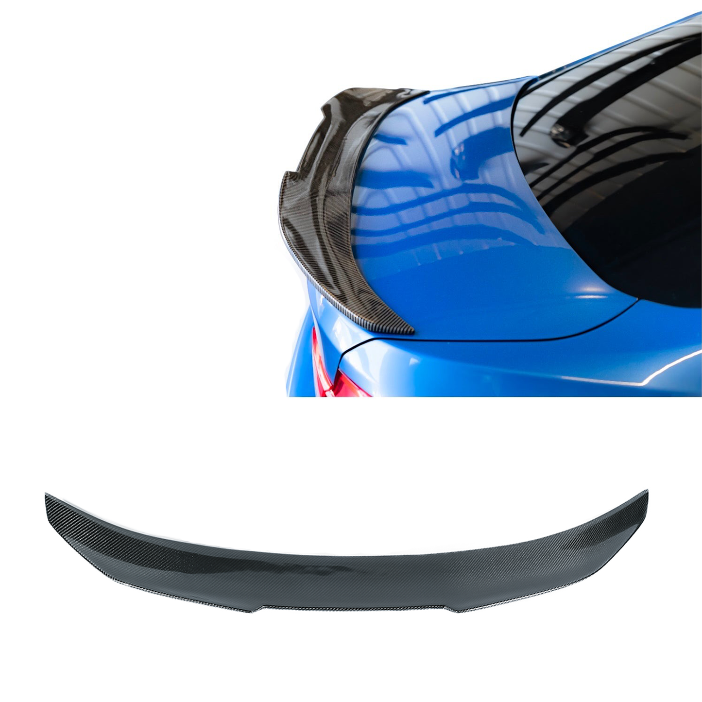 BMW F30, PSM-Look carbon look takaspoileri