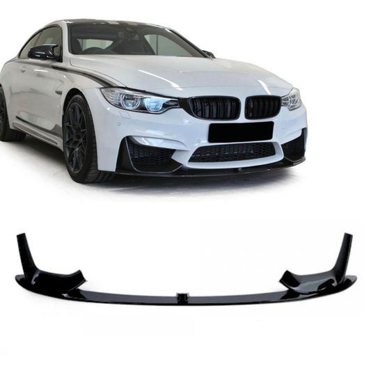BMW F80 F82 F83 M3 M4, Etupuskurin lippa kiiltävän musta