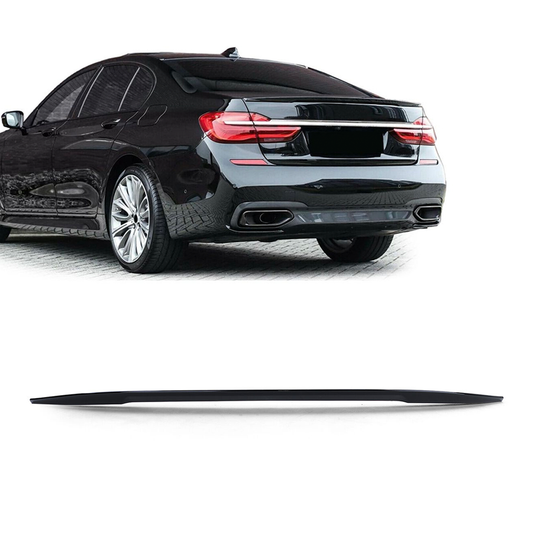 BMW 7-SARJA G11 G12, kiiltävän musta M Performance look takaspoileri