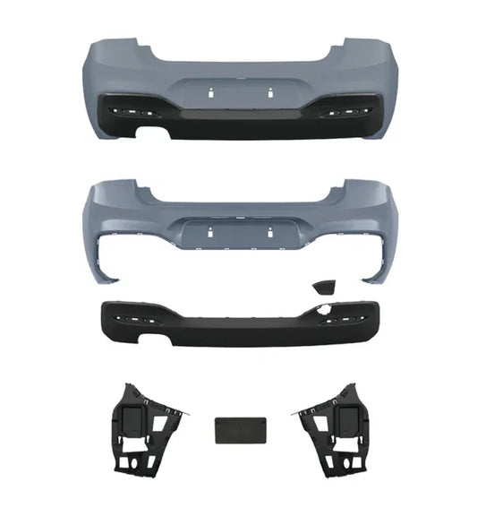 BMW F20 LCI 2015-2019, M-sport look takapuskuri, PDC