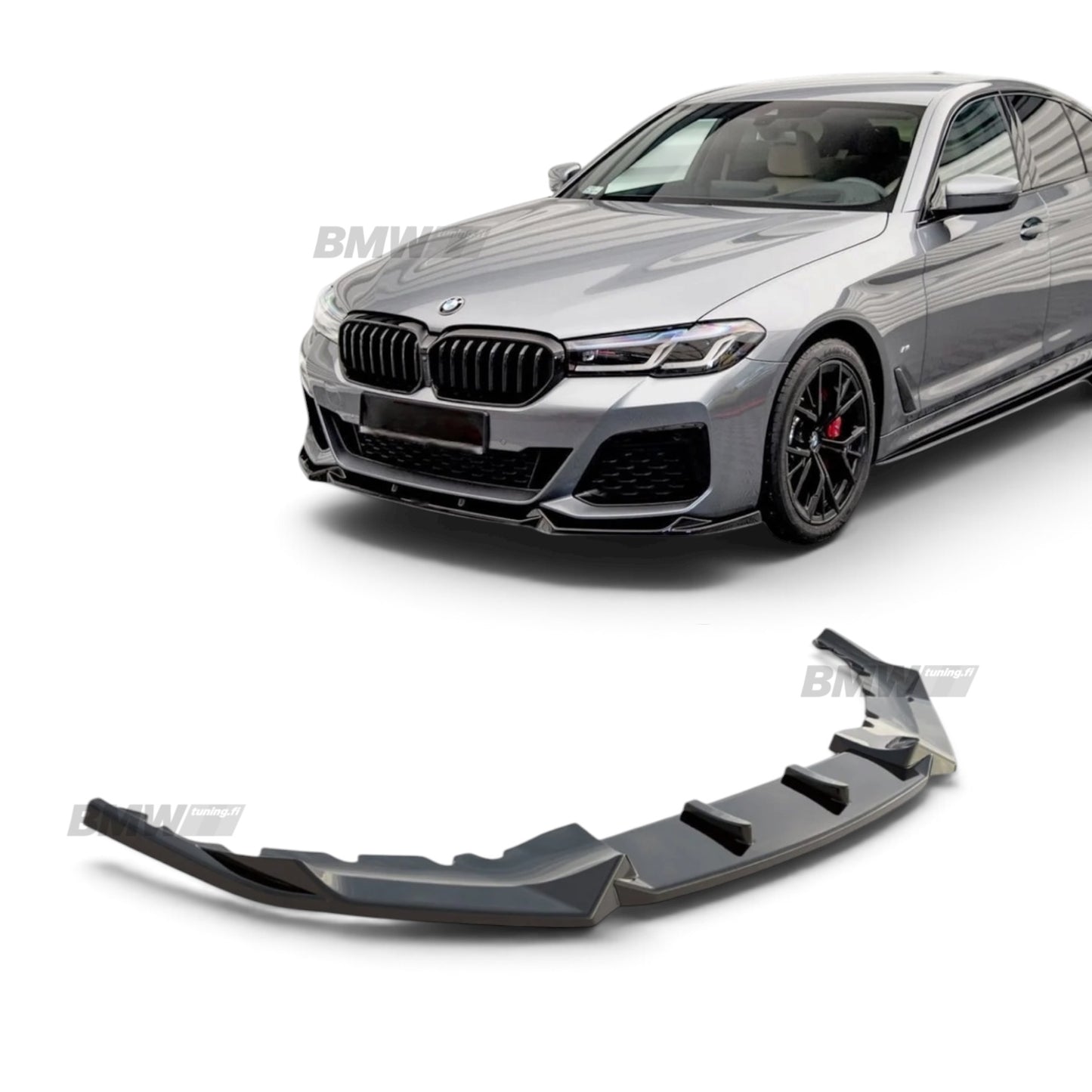 BMW G30 G31 LCI Max Etulippa, Kiiltävän Musta