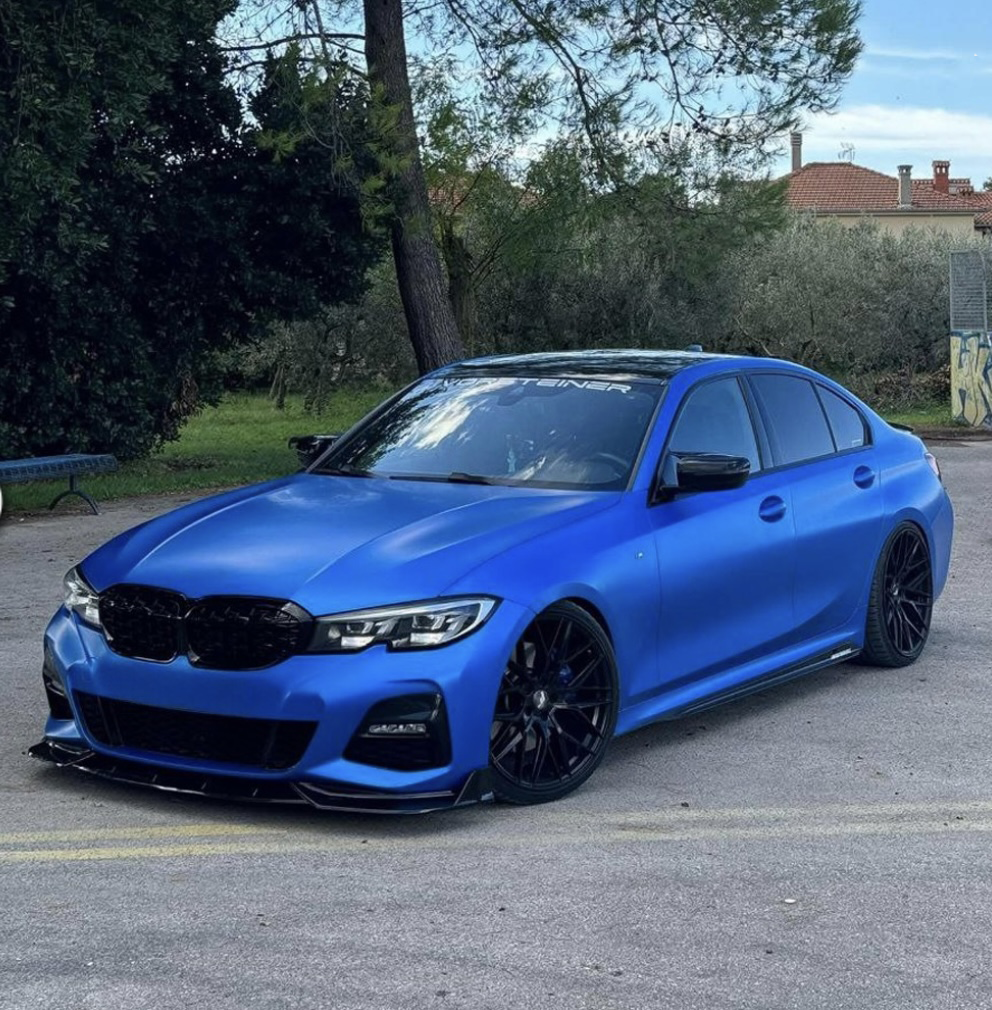 BMW G20 G21 19-22 Performance gloss black front lip